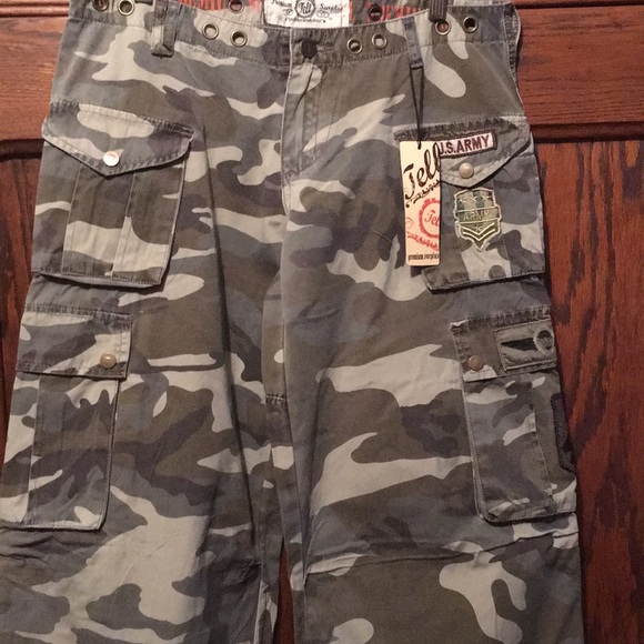 Pants - Killer Army Camouflage Cargos